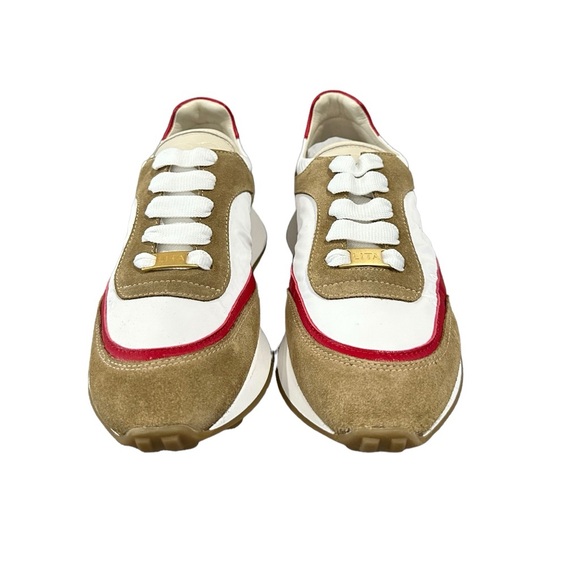 Luxury LITA By Ciara Leather & Suede Sneakers for Women, Size EU 36 / US 5. NEW - Picture 2 of 14